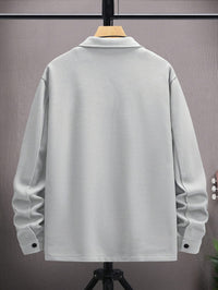 Casual Men’s Jacket with Flap Pockets - Ruben