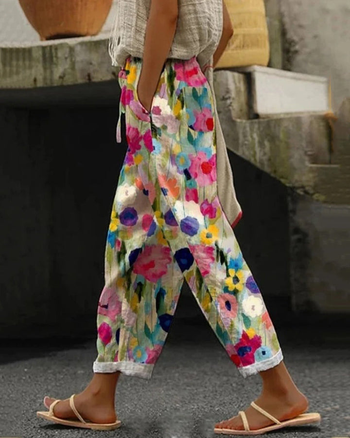 Cheerfully Colored Women's Sweatpants - Juno
