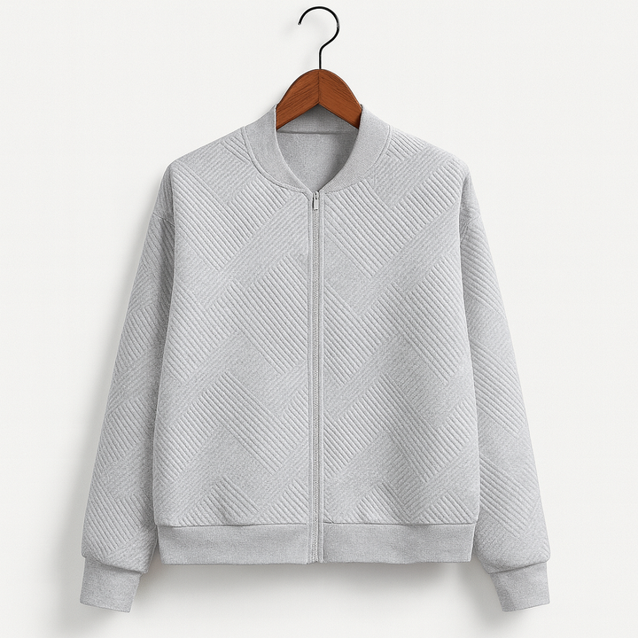 Stijlvolle Dames Zip-Up Jas – Rivka