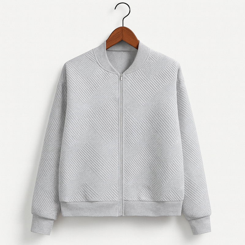 Stijlvolle Dames Zip-Up Jas – Rivka