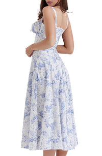 Bustier Summer Dress with Waist Shaper - Isabella