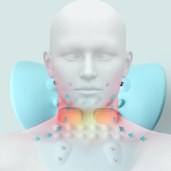 EMS Nekmassageapparaat voor Pijnverlichting en Ontspanning - RelaxNeck Pro