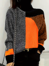 Warm Sweater with Collar - Lorena