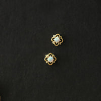 Delicate Vintage Earrings with Opal - Seraphina