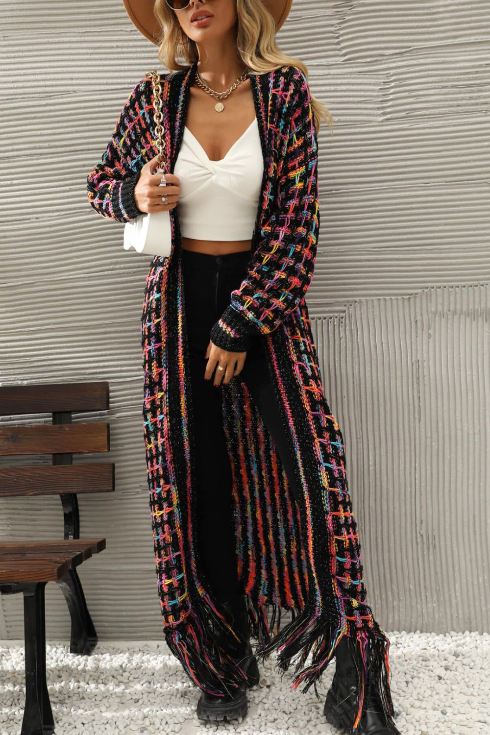 Vintage Long Cardigan - Livia