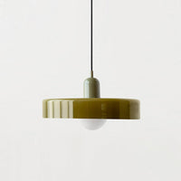 Colored Glass Pendant Lamp - BauLume