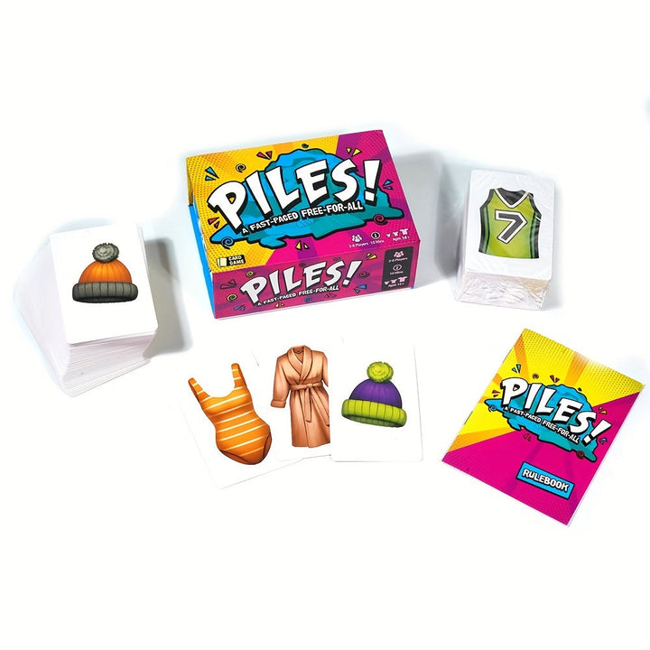 Piles! Fast & Exciting Card Game - CardChaos
