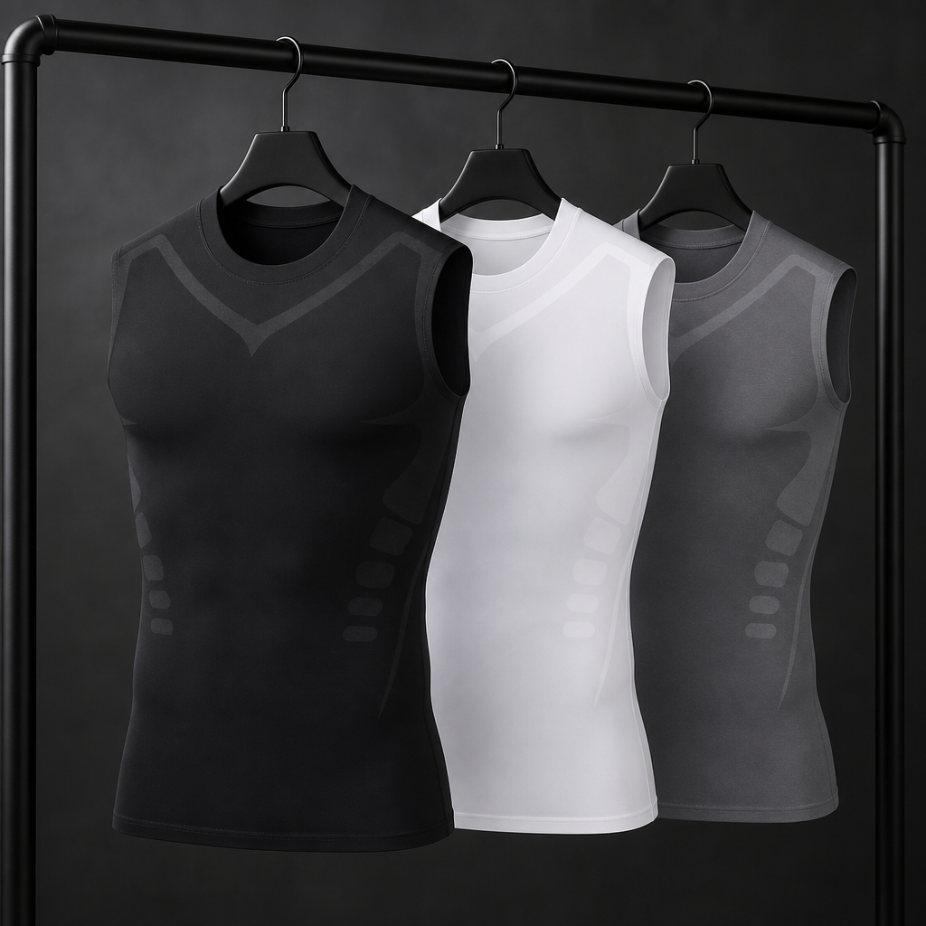 Slimming Shaper Hemd voor Heren – Torzano