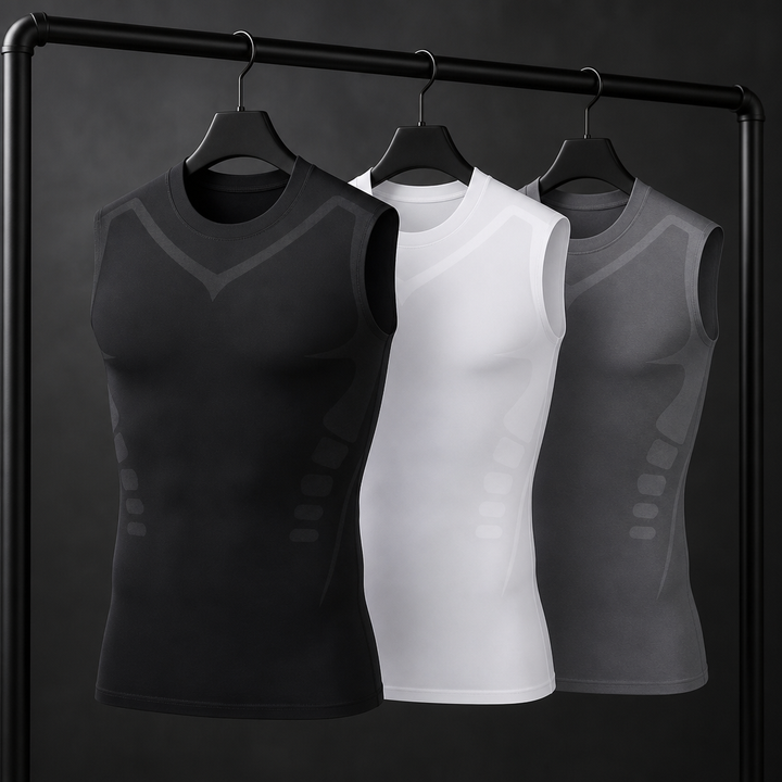 Slimming Shaper Hemd voor Heren – Torzano