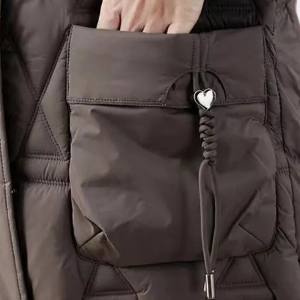 Stylish Quilted Women's Jacket - Romy