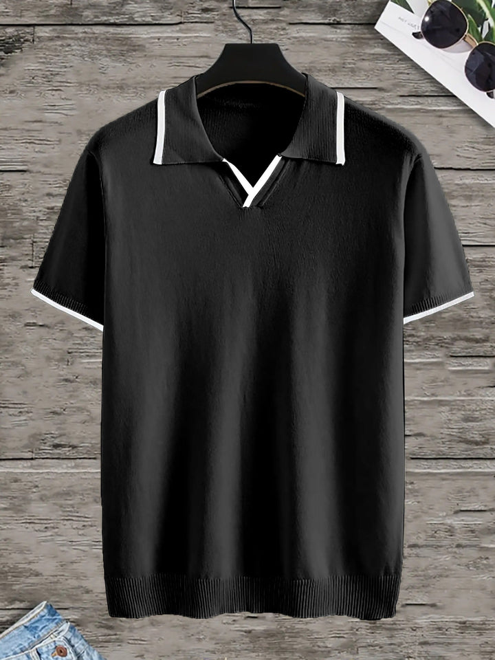 Trendy Black Men's Polo - Rafael