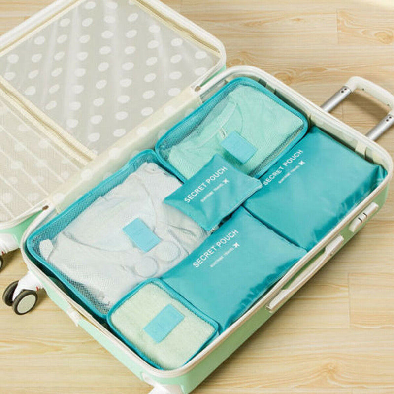 Luggage Packing Organizer Set (2 Pieces) – Space-Saving Travel Storage Bags