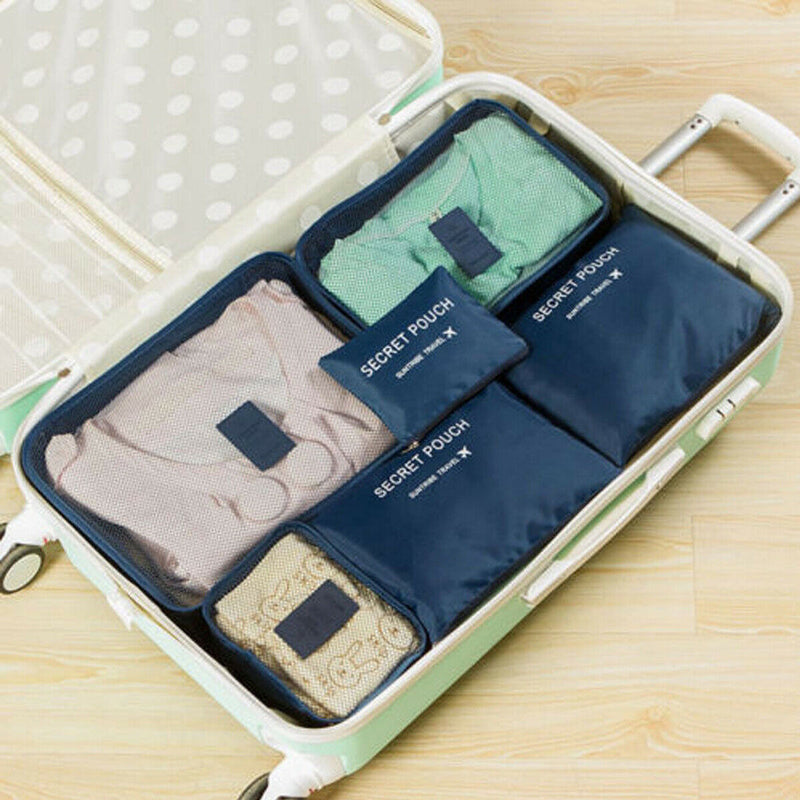Luggage Packing Organizer Set (2 Pieces) – Space-Saving Travel Storage Bags
