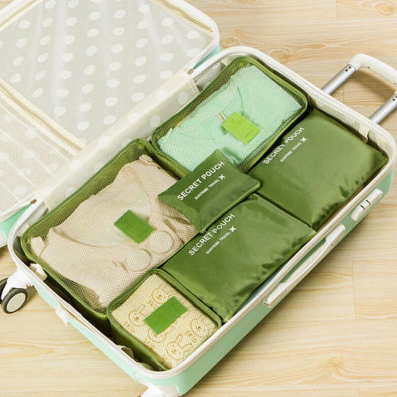 Luggage Packing Organizer Set (2 Pieces) – Space-Saving Travel Storage Bags