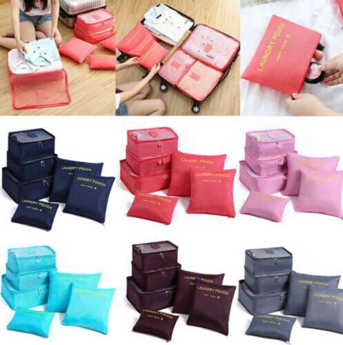 Luggage Packing Organizer Set (2 Pieces) – Space-Saving Travel Storage Bags
