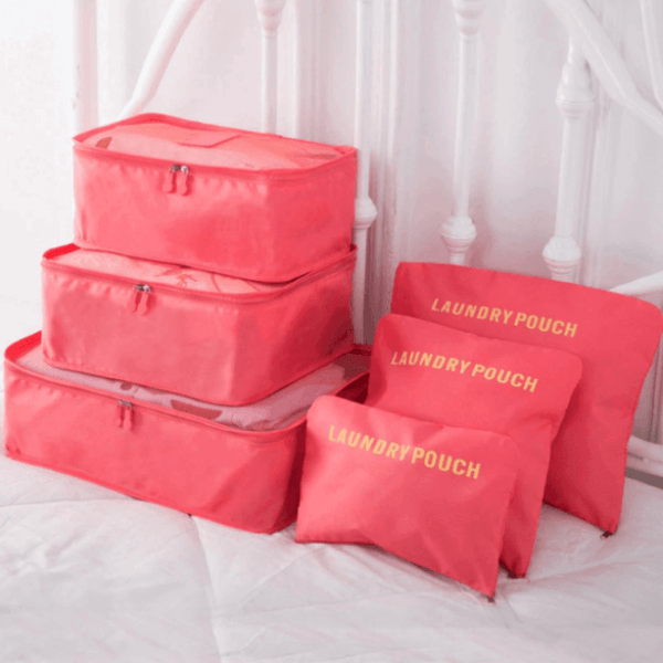 Luggage Packing Organizer Set (2 Pieces) – Space-Saving Travel Storage Bags