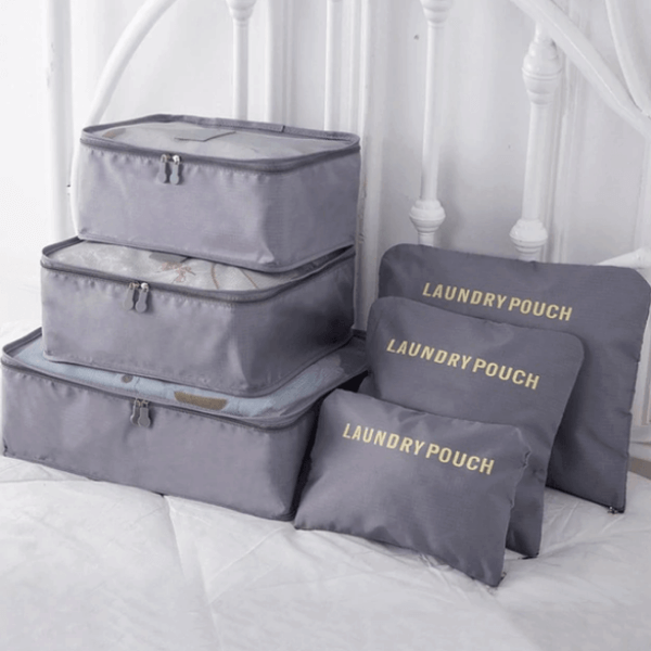 Luggage Packing Organizer Set (2 Pieces) – Space-Saving Travel Storage Bags
