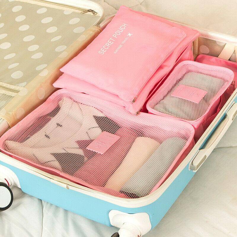 Luggage Packing Organizer Set (2 Pieces) – Space-Saving Travel Storage Bags