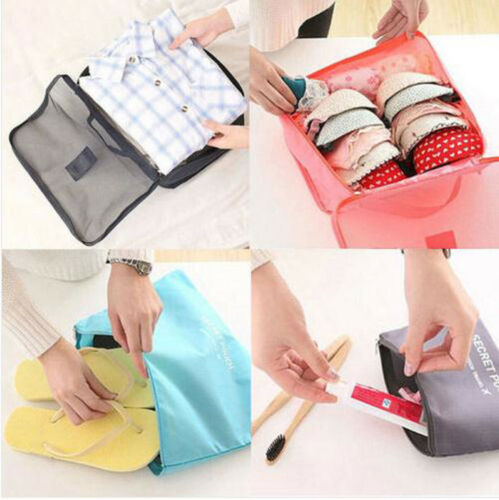 Luggage Packing Organizer Set (2 Pieces) – Space-Saving Travel Storage Bags