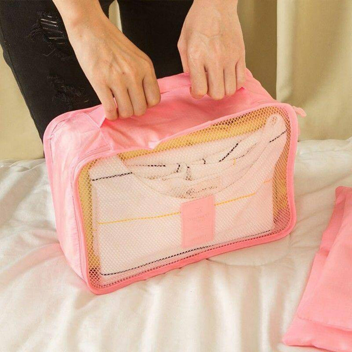 Luggage Packing Organizer Set (2 Pieces) – Space-Saving Travel Storage Bags