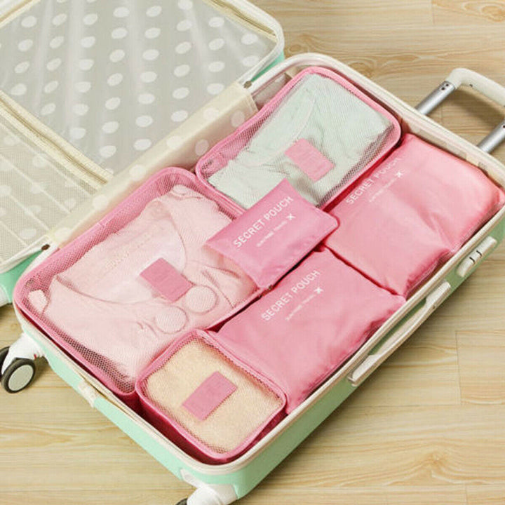 Luggage Packing Organizer Set (2 Pieces) – Space-Saving Travel Storage Bags