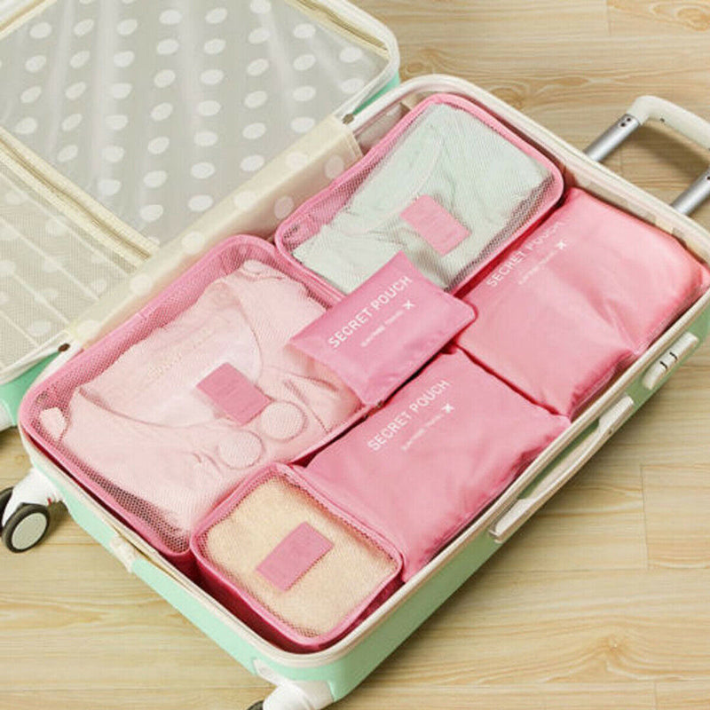 Luggage Packing Organizer Set (2 Pieces) – Space-Saving Travel Storage Bags