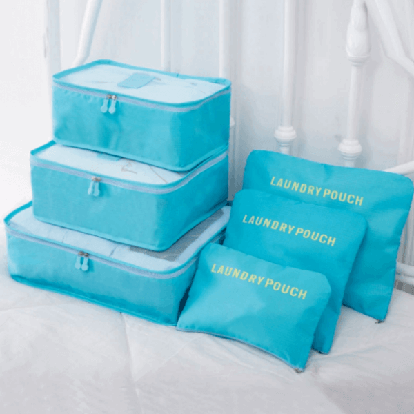 Luggage Packing Organizer Set (2 Pieces) – Space-Saving Travel Storage Bags