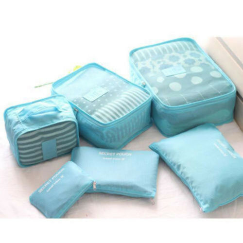 Luggage Packing Organizer Set (2 Pieces) – Space-Saving Travel Storage Bags