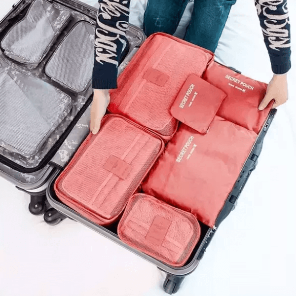 Luggage Packing Organizer Set (2 Pieces) – Space-Saving Travel Storage Bags