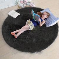 Rond Fluffy Vloerkleed - Clouda