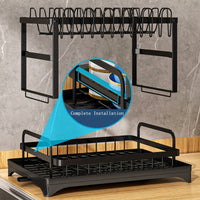 Stainless Steel Kitchen Dish Rack - Livano