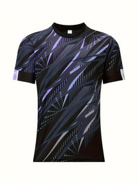 Heren T-Shirt met Strepenpatroon - Timo