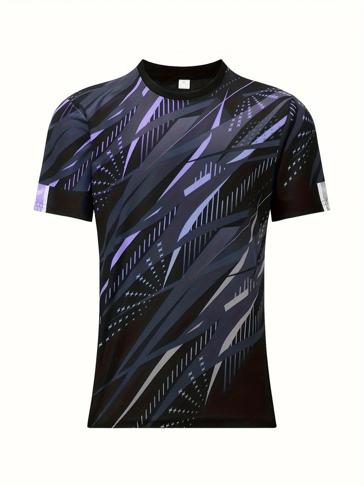 Heren T-Shirt met Strepenpatroon - Timo