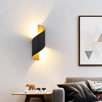 Modern Spiral LED Wall Lamp - TwistLight