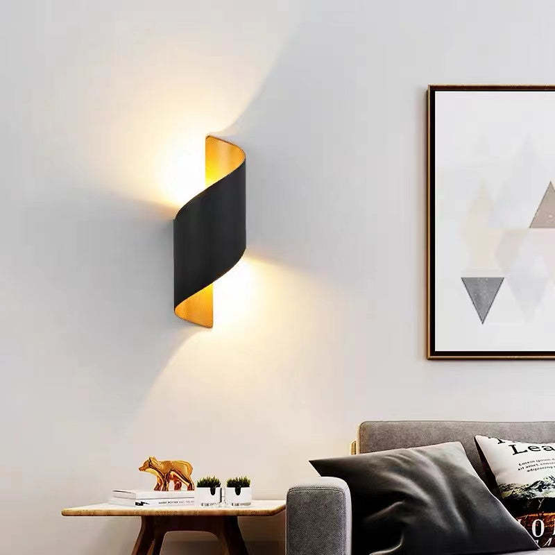 Modern Spiral LED Wall Lamp - TwistLight