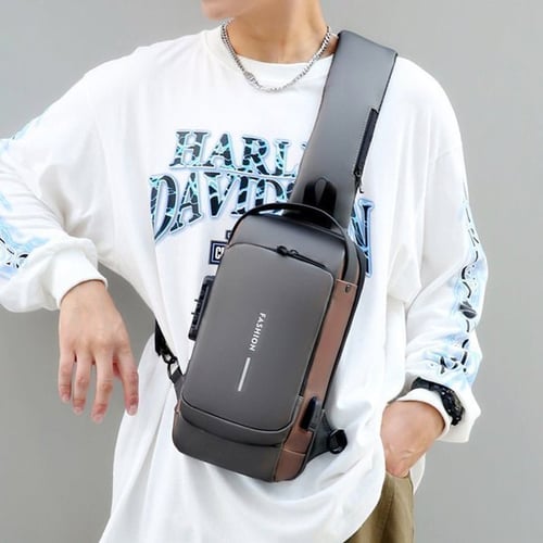 Stijlvolle Anti-Diefstal Crossbody Tas - Nina