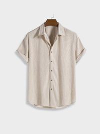 Men's Corduroy Summer Set with Button Closure – Sven