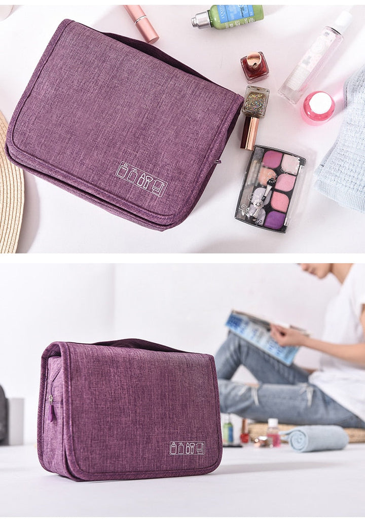 Deluxe Hanging Toiletry Bag Organizer