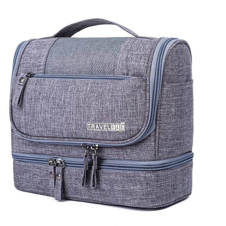 Large Capacity Hanging Toiletry Bag Organizer – Multi-Compartment Travel Bag