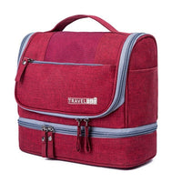Large Capacity Hanging Toiletry Bag Organizer – Multi-Compartment Travel Bag