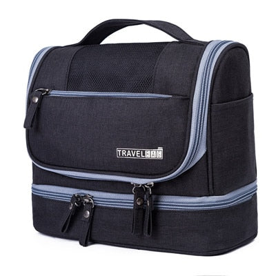 Large Capacity Hanging Toiletry Bag Organizer – Multi-Compartment Travel Bag
