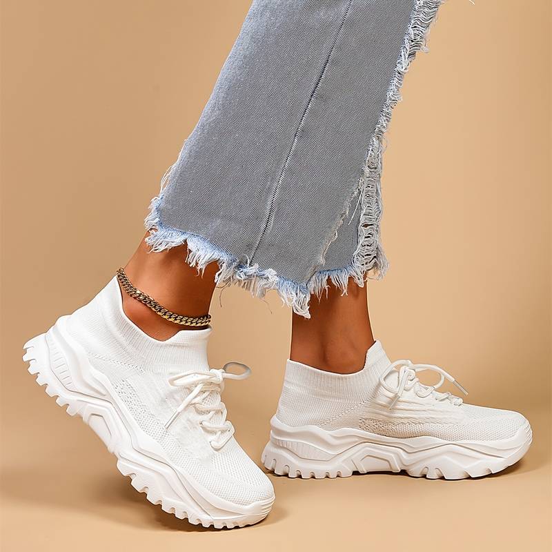 Stylish Orthopedic Women's Sneakers - Elena