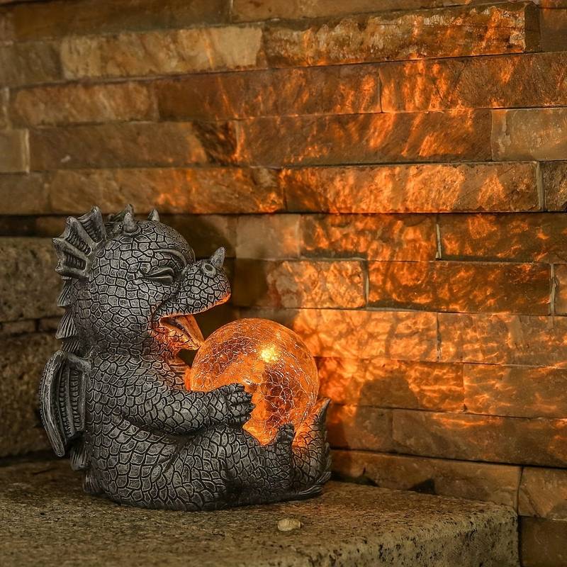 LED Dragon-Shaped Table Lamp – Nyra