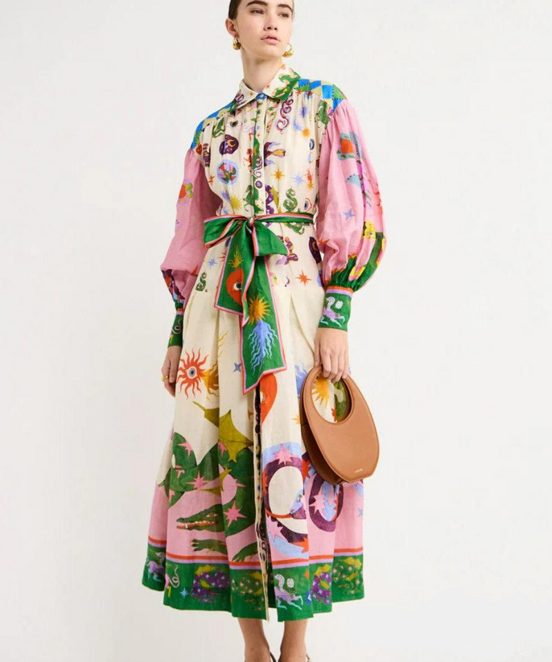 Stylish Italian Maxi Dress – Bianca