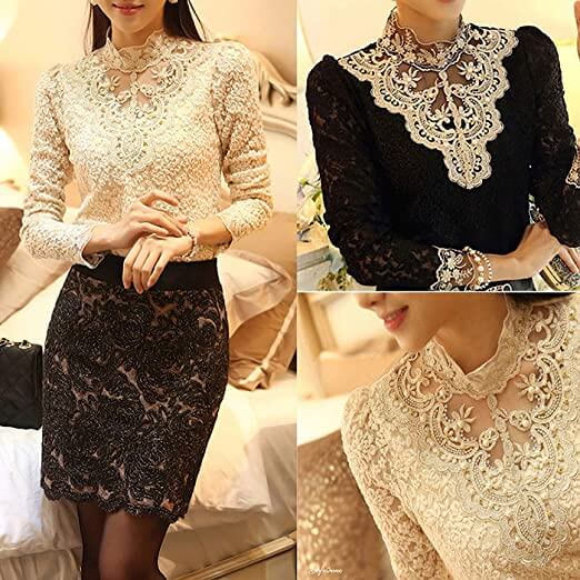 Women's Blouse with Autumn Embroidery – Elisabeth