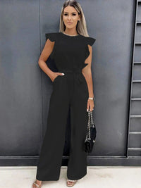 Jumpsuit with Ruffles - Evora