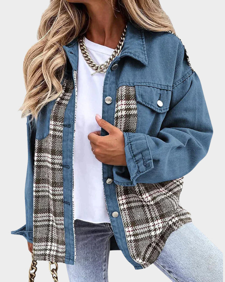 Women's Denim Jacket with Modern Style – Amélie