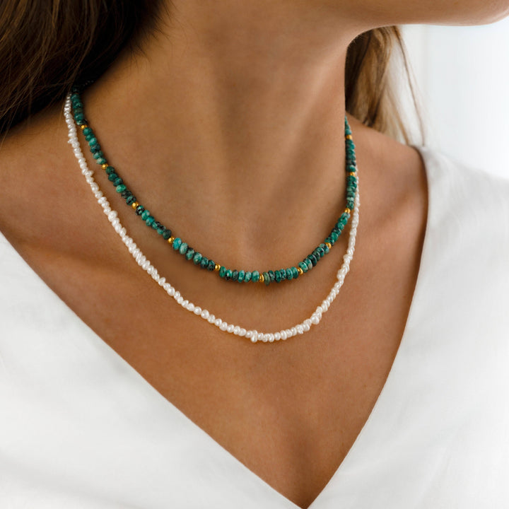 Refreshing Jade Necklace - Maya