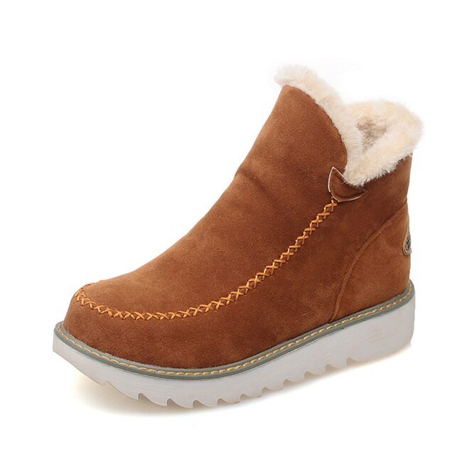 Warm and Comfortable Women's Fleece Boots - Olivia
