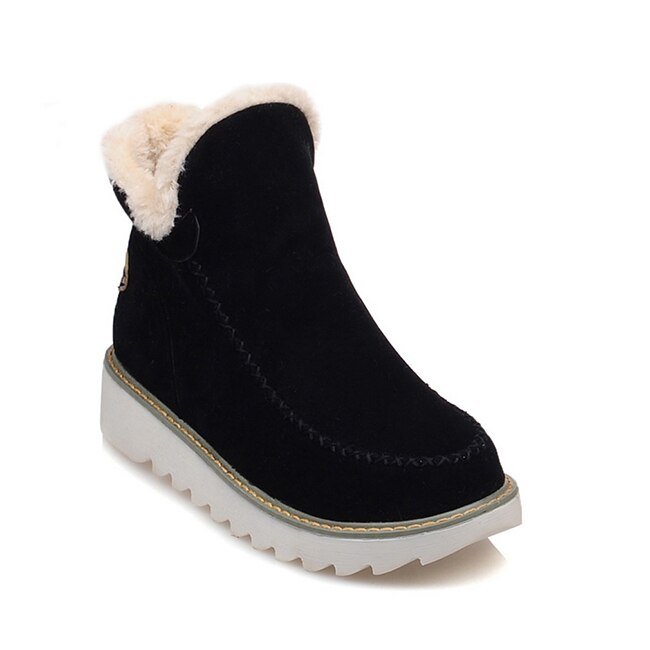Warm and Comfortable Women's Fleece Boots - Olivia